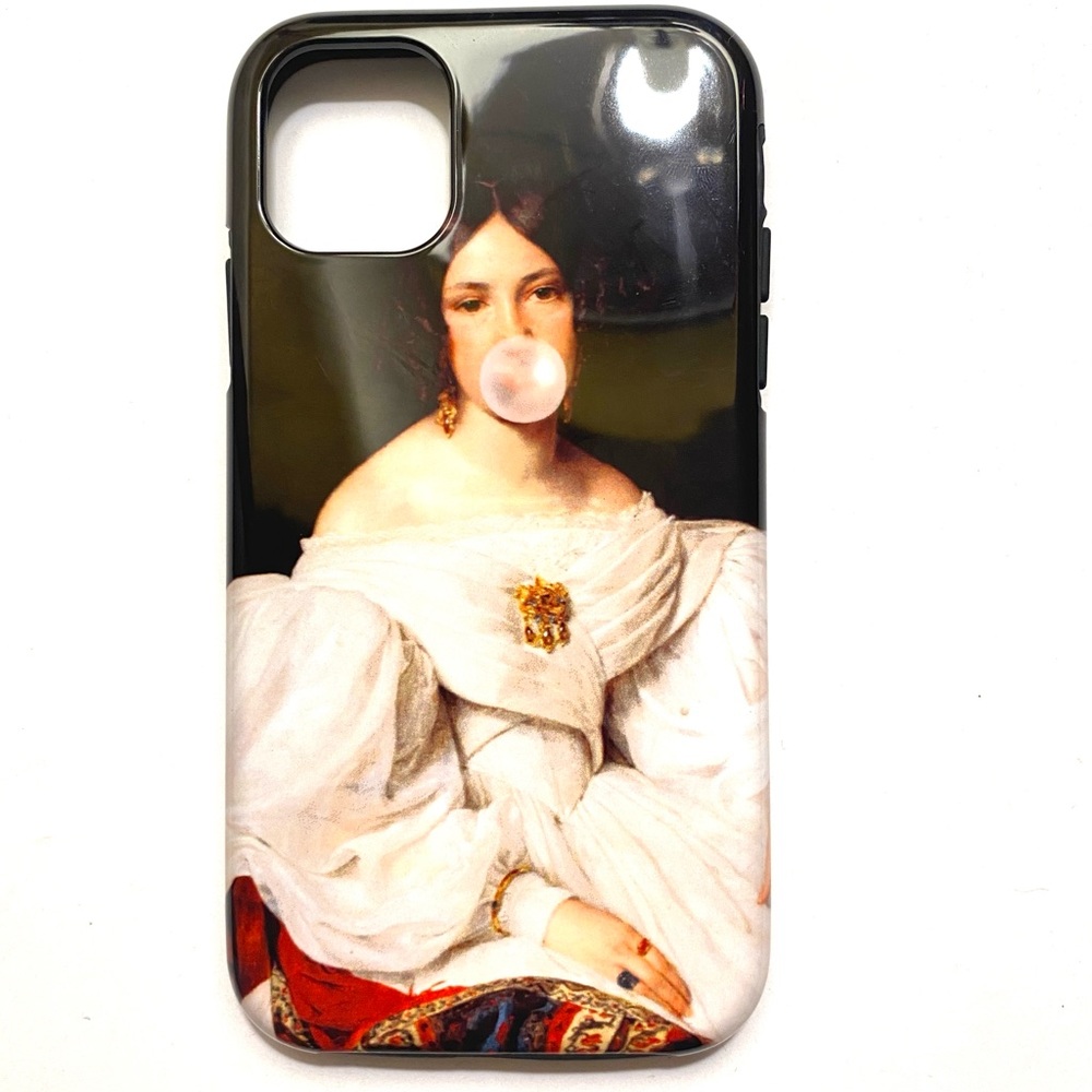 Society 6 iPhone 11 case plastic Victorian lady